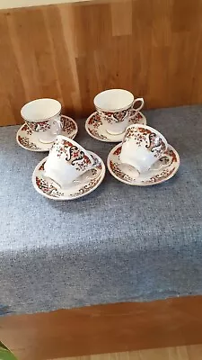 Buy COLOUGH ROYALE CUPS & SAUCERS X 4 • 5£