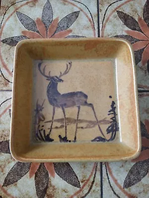 Buy Mid Century Craw Studio Pottery Isle Of Arran Ceramic Dish Stag 60s 70s Vintage  • 18£