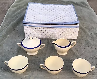 Buy Vintage Crown Ducal Ware Coffee Tea Cups Made In England With Padded Case. • 18.63£