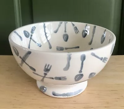 Buy Emma Bridgewater Cutlery (Knife, Fork, Spoon) Pattern French Bowl - RARE 🍴🥄 • 28.95£