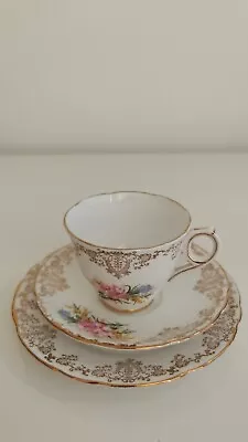 Buy Vintage Royal Stafford Bone China Tea Cup Trio Set  • 8£