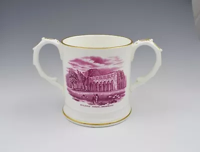 Buy Antique Regency Coalport Commemorative Loving Cup Buildwas Abbey C.1825 • 75£