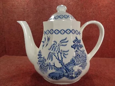 Buy * Royal Staffordshire J G Meakin   Willow   2  Pint Teapot- Free Uk Post • 14.99£