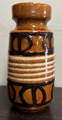 Buy West German Pottery Scheurich Multicoloured 22cm Vase 242-22 • 29.95£