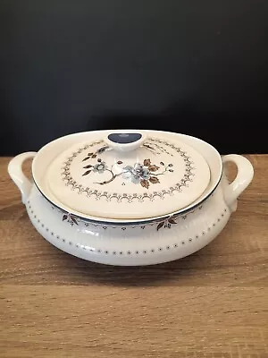 Buy Royal Doulton OLD COLONY Vegetable Serving Bowl Lidded TC1005 • 15£