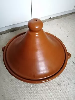 Buy North African Tangine Lidded Terracotta Cooking Dish, Unused • 15.99£