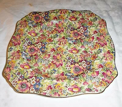 Buy *exquisite Vintage Royal Winton Sunshine Grimwades 7 3/4  Plate Made In England • 11.95£