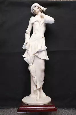 Buy Giuseppe Armani Florence Figurine Nellie Lady Umbrella Capodimonte Birthday Gift • 195£
