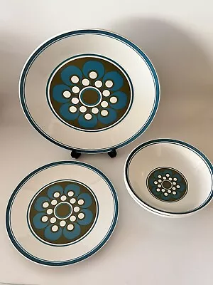 Buy VINTAGE MID CENTURY Plates & Bowls J G MEAKIN “ELITE  4 Pieces • 12£