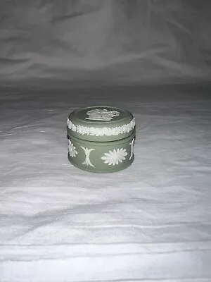 Buy Wedgwood Jasperware Sage Green 3 Graces Pill Pot • 17£