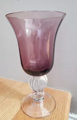 Buy LENOX Stemware Colore Amethyst Purple Water Goblet EUC (12 Available) • 16.77£