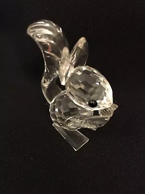 Buy Swarovski Crystal Squirrel Holding Nut Woodland Friends Retired - No Box • 14.99£