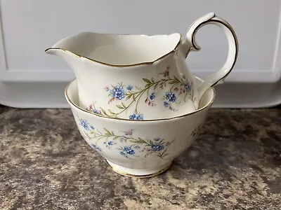 Buy Vintage Duchess Tranquility Bone China Milk Jug & Sugar Bowl Vgc • 8.99£