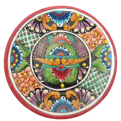 Buy Talavera -Style Hand Made Hand Painted Decor Plate Art Folk • 25.99£