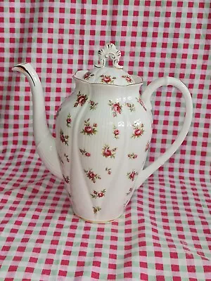 Buy Royal Albert ROSALIE Bone China Coffee Pot England 1950s • 49.99£