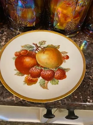 Buy Antique Fruit Plate- Mitterteich  Bavarian China • 10.25£