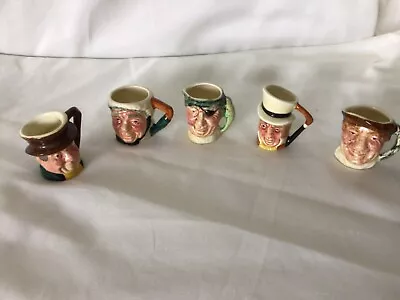 Buy Joblot 5 X Vintage Lancaster & Sandland Ware,Mini Character Jugs  • 5£