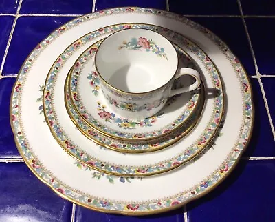Buy 1970’s CoalPort Ming Rose 5 Piece Place Setting- Vintage - Discontinued • 88.52£