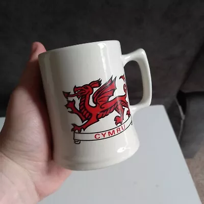 Buy Garreg Pottery Cymru, Wales, Welsh Dragon Mug • 5£