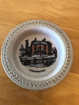 Buy Vintage  Purbeck Pottery Stoneware Circular Deep Bowl. Custom House Poole Image. • 8£