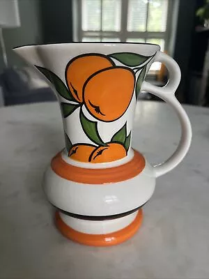 Buy WADE POTTERY ORANGE GROVE ORANGES DESIGN JUG 7.25 INCH TALL Gallery Collection • 10£