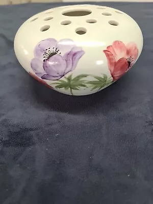 Buy Vintage E Radford Pottery Posy Bowl Holder Vase Flower Arrangements Pot Pourri • 6.65£
