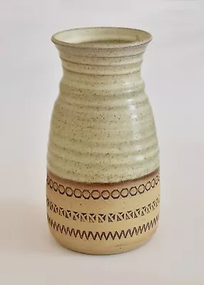 Buy Broadstairs Pottery Beige Vase, Large Clay Vase, Neutral Stoneware Ceramics • 25£