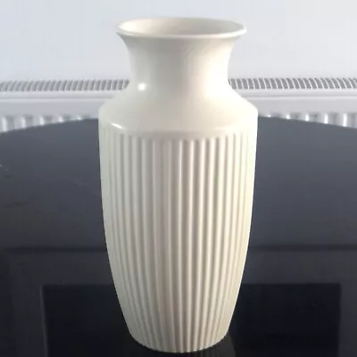 Buy HORNSEA Pottery Classic Ribbed Vase Off White 26 Cm • 18.99£