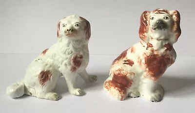 Buy 2 Small Victorian Staffordshire Dog 1 A/F • 33£