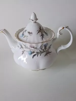 Buy Royal Albert Fine Bone China Brigadoon Teapot • 0.99£