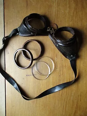 Buy CESCO 1930's Trojan Safety Goggles. Very Rare ! • 45£