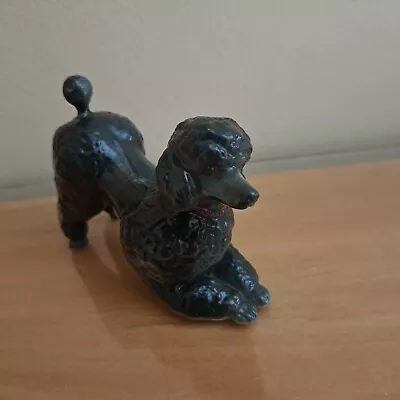 Buy Branksome China Dog Figurine - Poodle (Dark Grey) A/F • 9.99£