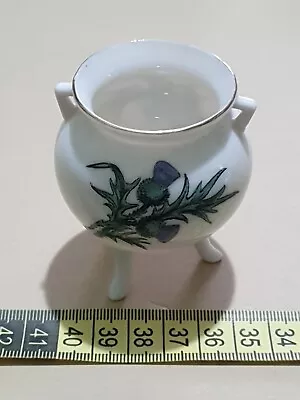 Buy Crested Ware, Goss China, Bronze Pot, Thistles (6) • 10£