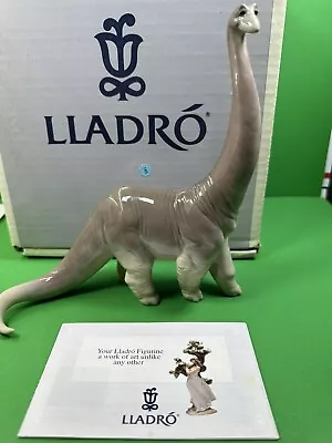 Buy Lladro STRETCH Dinosaur  Porcelain Figurine 7546 By Juan Huerta Retired W/box • 144.45£