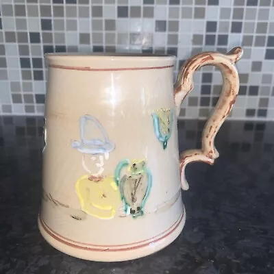 Buy Extremely Rare Glyn Colledge Hand Painted Early Studio Rare Pattern Tankard • 14.99£