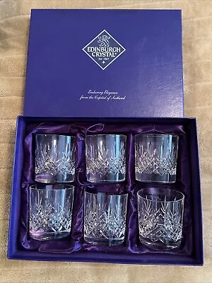 Buy Edinburgh Crystal Whiskey Glasses Set Of 6 • 98£