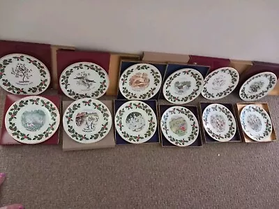 Buy Vintage Royal Grafton Bone China The 12 Days Of Christmas Produced Over 12 Years • 38£