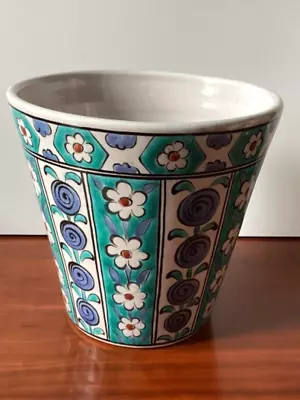 Buy Handmade In Rhodes Greece  Planter Ikaras Pottery. • 6.95£