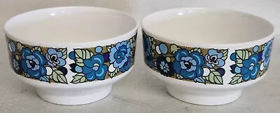 Buy Vintage Pair Of Ridgway Pure Bone China  Amanda  A607 Dessert Bowls • 5£