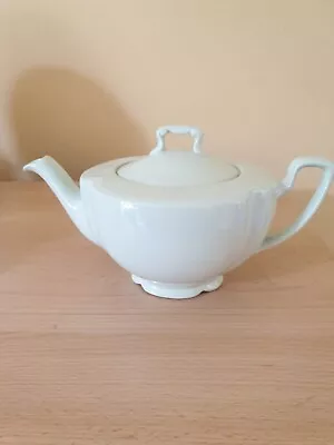 Buy Johnson Bros Green Dawn Teapot Utility Ware C1940's/50's VINTAGE • 10£