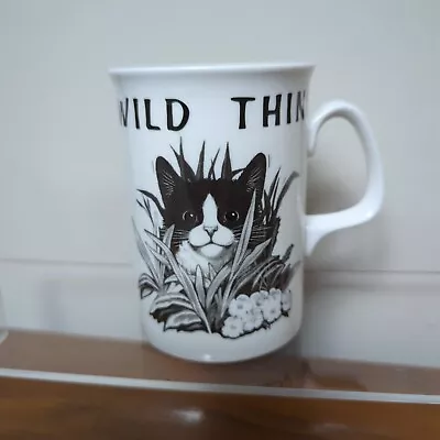 Buy Vintage Felix The Cat Wild Thing Bone China Mug By Duchess Made In England • 10.95£