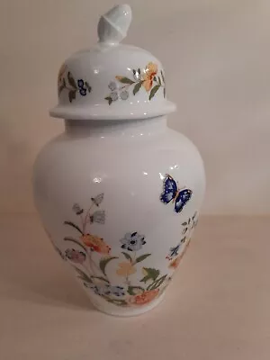 Buy Vintage Aynsley  Cottage Garden   Lidded Jar. Immaculate Condition. • 19.99£