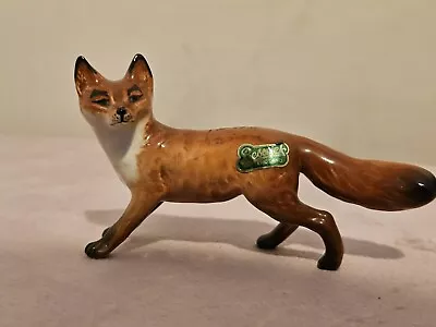 Buy Scarce Beswick Walking Fox Model No.1440 Early Version Black Tip Tail C.1956-66 • 30.99£