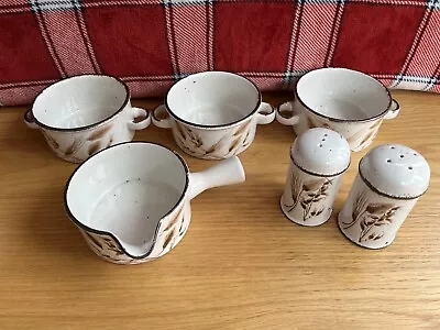 Buy Vintage Stonehenge Midwinter Wild Oats Job Lot Bundle Soup Bowls, Salt & Pepper, • 48£