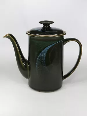 Buy Denby Fine Stoneware Mercury Coffee Pot Green Good Condition • 17.99£
