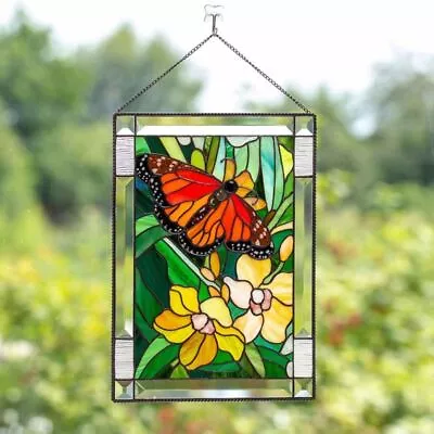 Buy Pendant Wall Decor Sun Catcher Stained Glass Bird Species Window Hangings • 7.34£