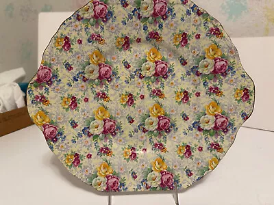 Buy Lord Nelson Ware, BCM, Chintz 10.5  Square Handled Cake Plate • 19.78£