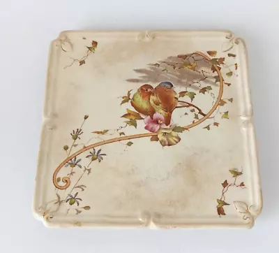 Buy CARLTON WARE ~ W & R Wiltshaw And Robinson . SQUARE TEAPOT STAND C1890-1894 • 14.99£