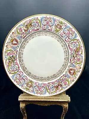 Buy Rare Antique Sevres 1846 Chateau De St. Cloud 8 1/2” Plate- 6 Available • 120.43£