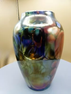 Buy Burleigh Ware Adams Lustre Vase Fruit Design • 19.50£